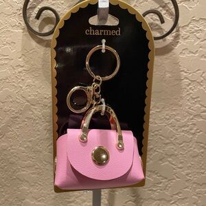 Charmed Pink Mini Handbag Keychain
